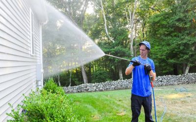 pressure-washing